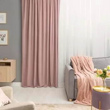 Штора на ленте Inspire Enaelle 200x280 см цвет сиреневый Santal 4