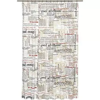 Штора на ленте «Фантазия» хлопок 145x180 см разноцветная