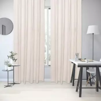 Штора на ленте Inspire Adler 200x280 см цвет экрю