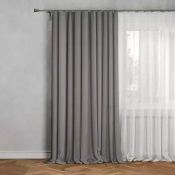 Штора на ленте Inspire Pharell 140x280 см цвет серо-коричневый Fossil 3