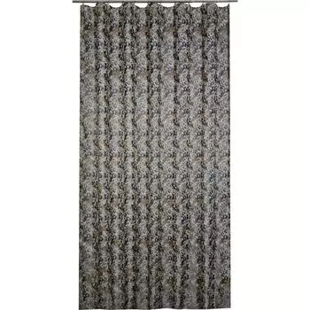 Штора на ленте «Эльза» 200x310 см цвет серый