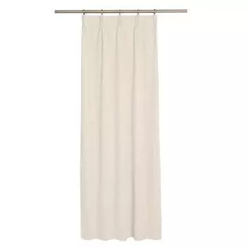 Штора на ленте Jimena 160x260 см цвет бежевый