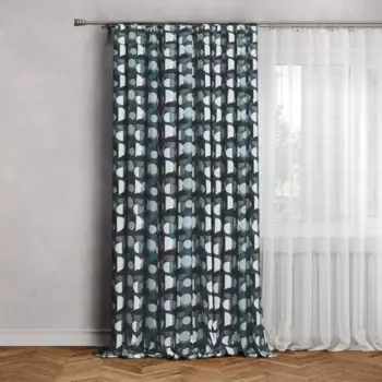 Штора на ленте Капелла 160x270 см цвет разноцветный