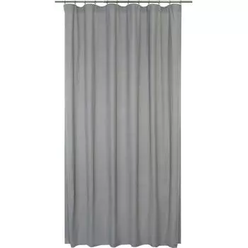 Штора на ленте Inspire Louni 200x280 см цвет серый Granit 3