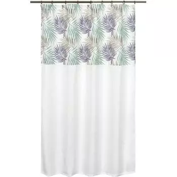 Штора на ленте «Пальма», 135х180 см, цвет сиреневый