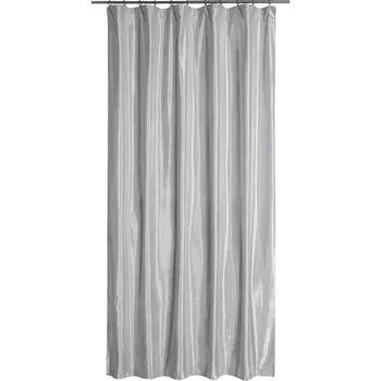 Штора на ленте Rey 160x260 см цвет серо-белый