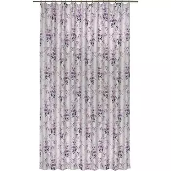 Штора на ленте «Розы», 200х260 см, цвет бежевый