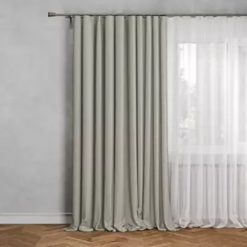 Штора на ленте со скрытыми петлями Inspire Sely 200x280 см цвет бежевый Paper 2