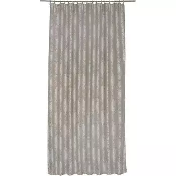 Штора на ленте Стамбул 160x260 см полиэстер цвет кофейный