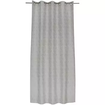 Штора на люверсах «Элви», 140х260 см, цвет зелёный