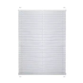 Штора плиссе 52x170 см жаккард белая