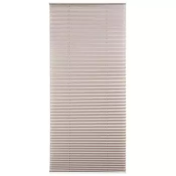 Штора плиссе «Плайн», 60х160 см, текстиль, цвет серый