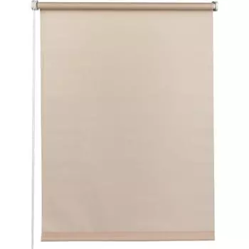 Штора рулонная 50x160 см экрю