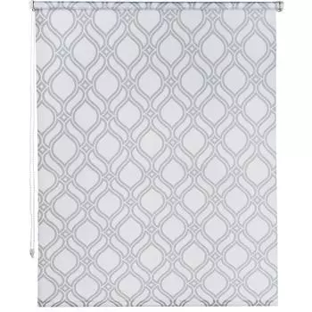 Штора рулонная «Ампир», 80х160 см, цвет серый