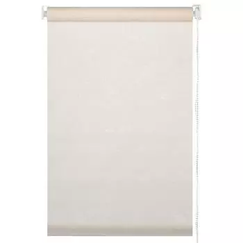 Штора рулонная «Арабеска» 40х160 см, цвет молочный