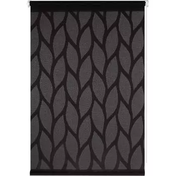 Штора рулонная Bella 50x160 см, цвет чёрный