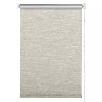 Штора рулонная Blackout Штрих 40х175 см цвет коричневый