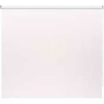 Штора рулонная блэкаут 160x175 см белая