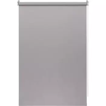 Штора рулонная блэкаут 40x160 см серая