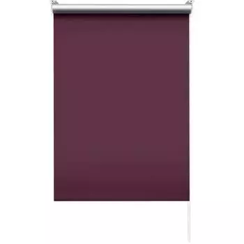 Штора рулонная блэкаут 55x175 см фиолетовая