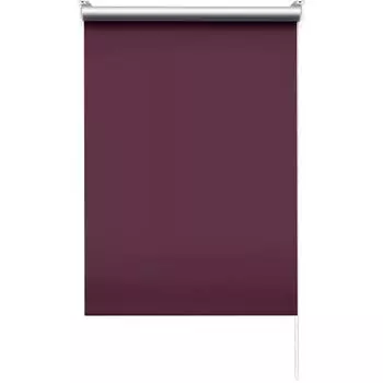 Штора рулонная блэкаут 60x175 см фиолетовая