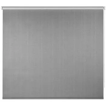 Штора рулонная блэкаут Dublin 120x175 см серая