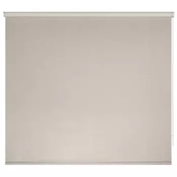 Штора рулонная блэкаут Dublin 200x175 см бежевая