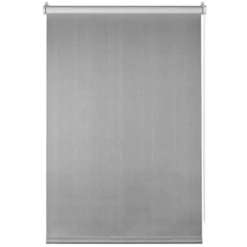 Штора рулонная блэкаут Dublin 80x160 см серая