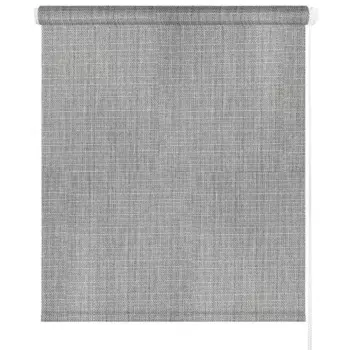 Штора рулонная блэкаут Импульс 60x175 см цвет темно-серый