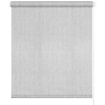 Штора рулонная блэкаут Импульс 80x175 см светло-серый