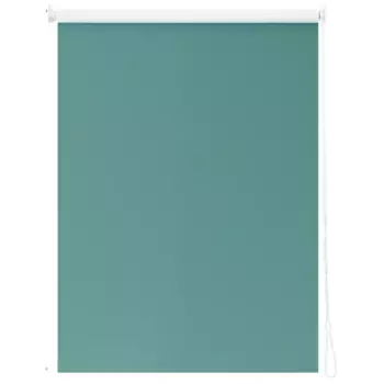 Штора рулонная блэкаут Inspire Santos 100x160 см бирюзовая Celadon 2