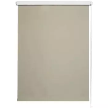 Штора рулонная блэкаут Kreaforta Vorga 40x160 см серая