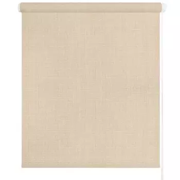 Штора рулонная блэкаут Legrand Импульс 100x175 см цвет бежевый