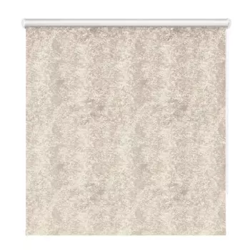 Штора рулонная блэкаут Марбл 50x160 см бежевая