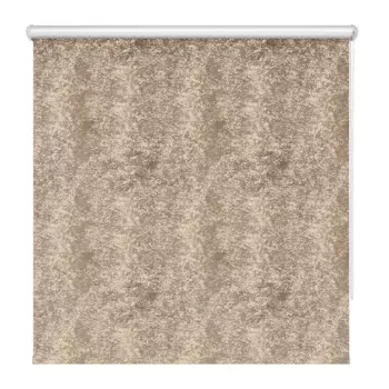 Штора рулонная блэкаут Марбл 80x160 см коричневая