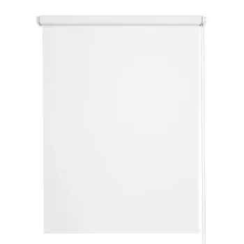 Штора рулонная блэкаут Сантос 140x175 см белая