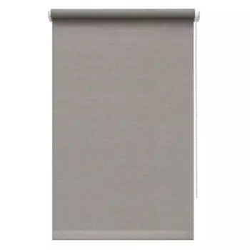 Штора рулонная блэкаут Вена 120x160 см серо-коричневая