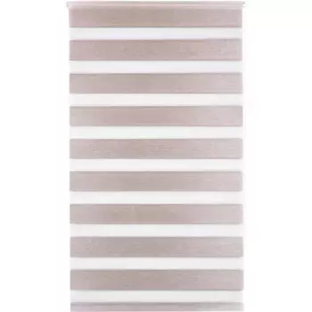 Штора рулонная день-ночь блэкаут Miamoza 100x160 см молочная