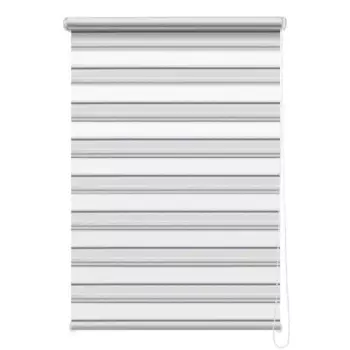 Штора рулонная день-ночь Granada 80x160 см серая