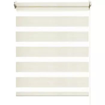 Штора рулонная день-ночь Inspire Moscou 40x160 см светло-бежевая