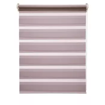 Штора рулонная день-ночь Inspire Peter 120x175 см сиреневая