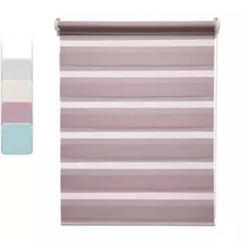 Штора рулонная день-ночь Inspire Peter 60x160 см сиреневая Santal 4