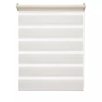 Штора рулонная день-ночь Inspire Peter 70x160 см экрю