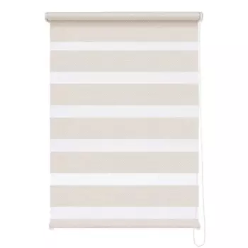 Штора рулонная день-ночь Liza 40x160 см бежевая