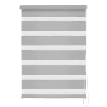 Штора рулонная день-ночь Madrid 80x160 см серая