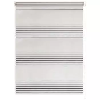 Штора рулонная день-ночь Miamoza Milan 100x160 см бежевая