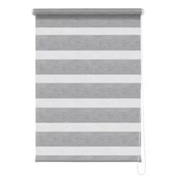 Штора рулонная день-ночь Valencia 180x175 см серая