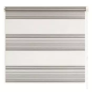 Штора рулонная день-ночь Verona 120x250 см серая