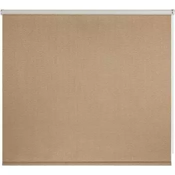 Штора рулонная блэкаут Dublin 200x175 см коричневая