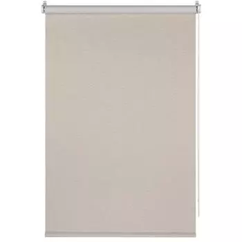 Штора рулонная блэкаут Dublin 40x160 см бежевая